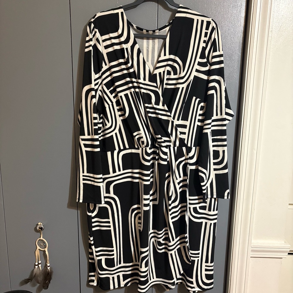 Nine West 2X wrap dress NWT